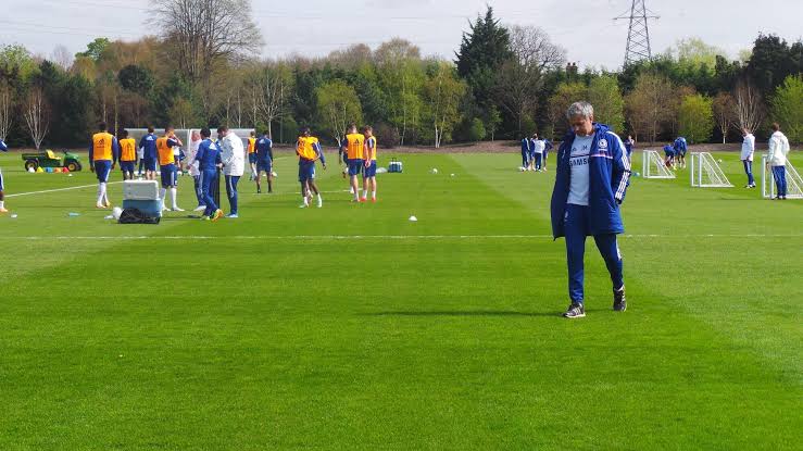 Chelsea training pitch for academy 