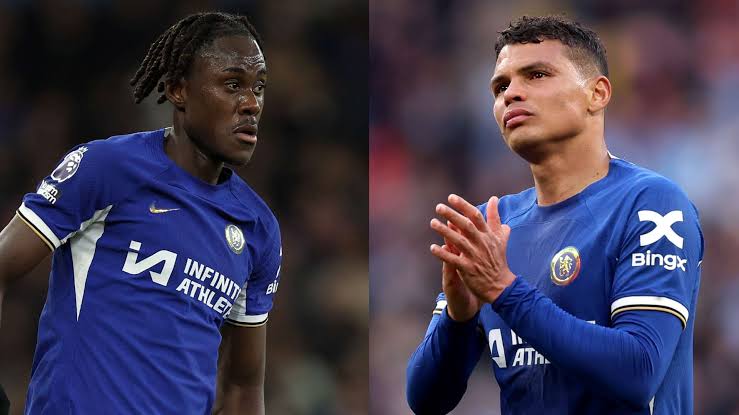 Chalobah and Thiago Silva 