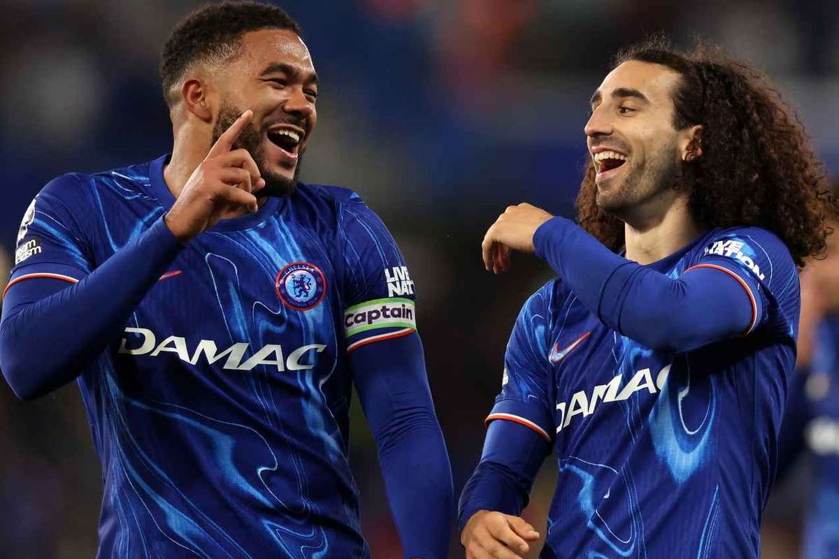 Chelsea captain reece james and cucurella