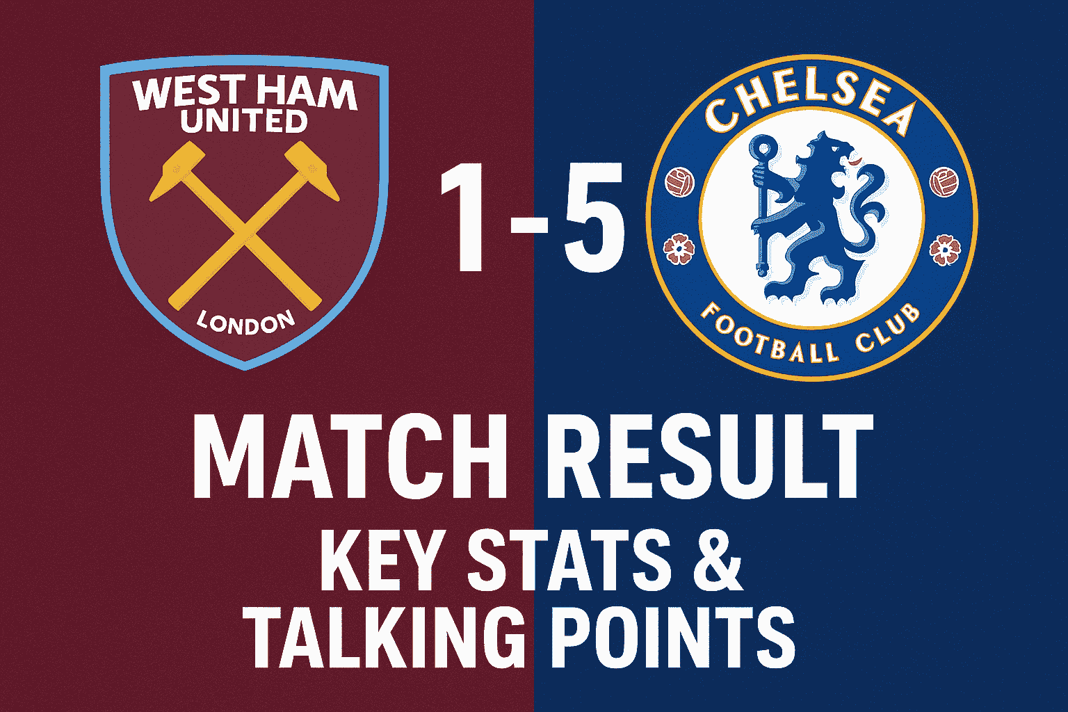 West Ham vs Chelsea – Match Result, Key Stats & Talking Points
